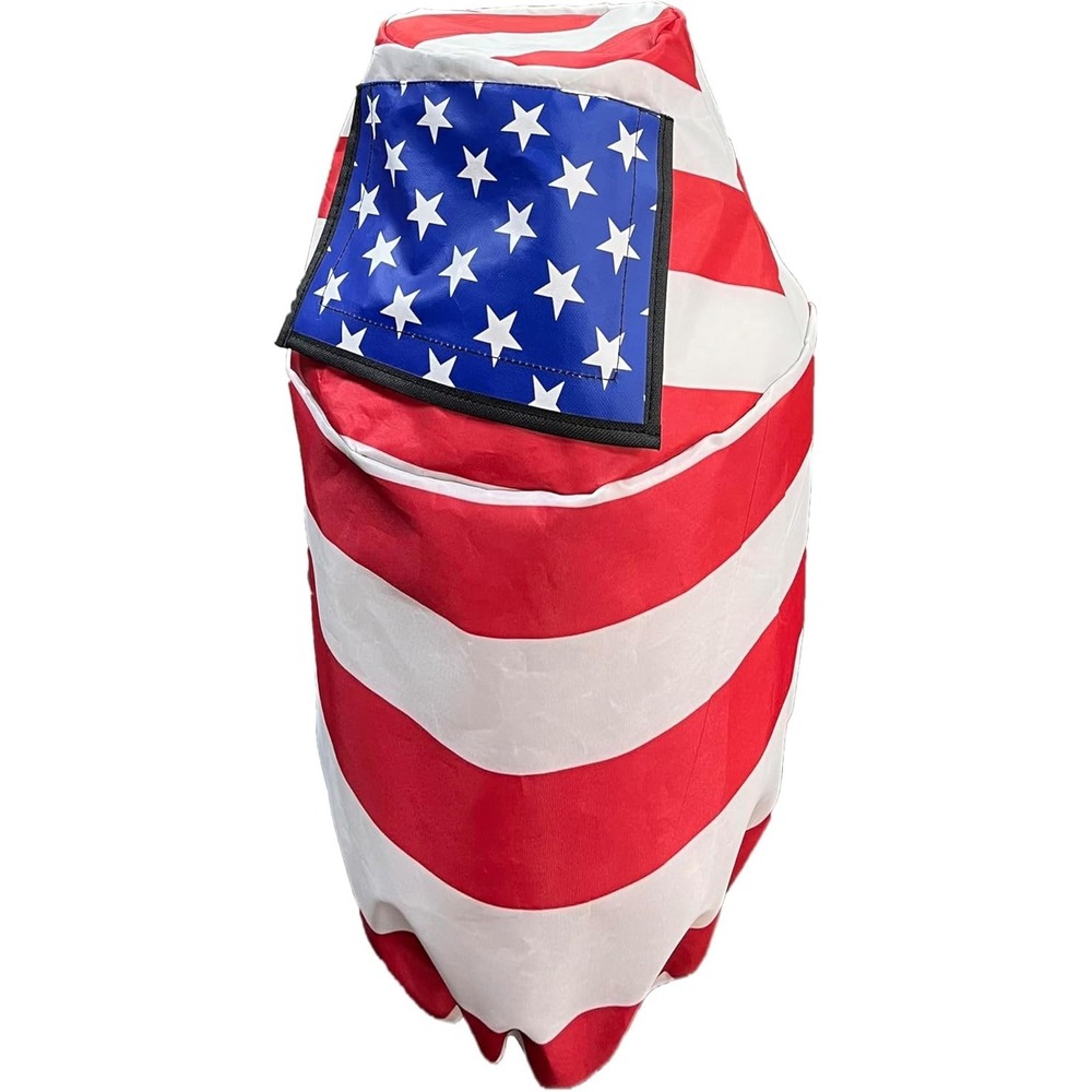 Propane Tank Cover Fits 30-Pound Steel Propane Cylinder American flag